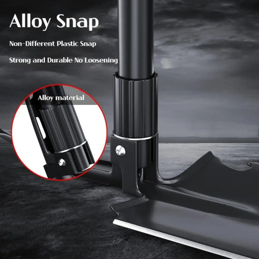 1PC Outdoor Foldable Camping Shovel – Multifunctional Hiking Entrenching Tool, Portable Garden & Survival Shovel